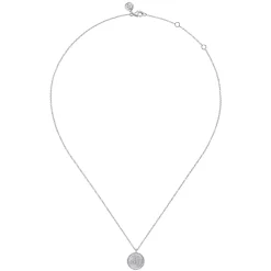 Online Gabriel & Co. Zodiac - 925 Sterling Silver Diamond Bujukan Leo Jul 23 - Aug 22 Zodiac Pendant Necklace