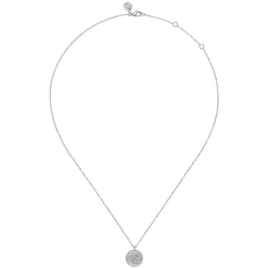 Online Gabriel & Co. Zodiac - 925 Sterling Silver Diamond Bujukan Cancer Jun 21 - Jul 22 Zodiac Pendant Necklace
