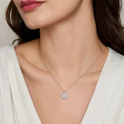 Best Gabriel & Co. Zodiac - 925 Sterling Silver Diamond Bujukan Capricorn Dec 22 - Jan 19 Zodiac Pendant Necklace